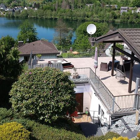 Exklusive Ferienwohnung 'Agger-Blick' Mit Grosser Seeblick-Terrasse & Sauna Gummersbach Exteriör bild