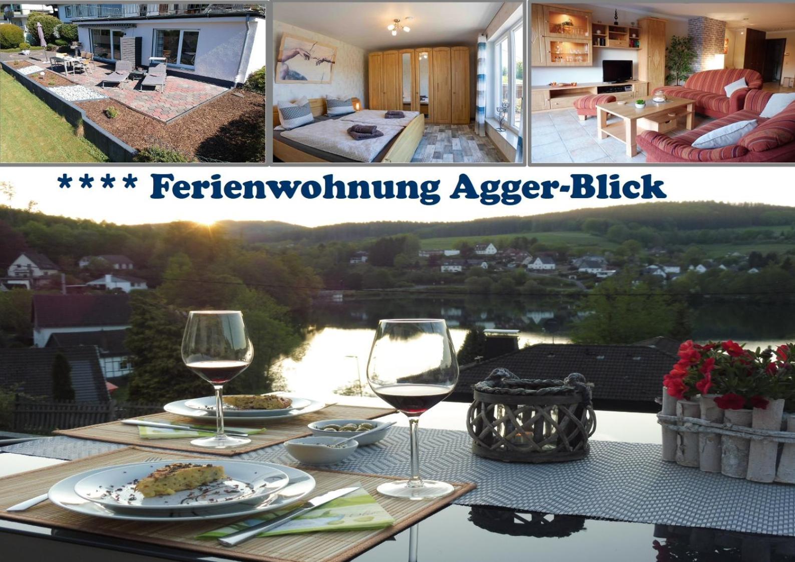 Exklusive Ferienwohnung 'Agger-Blick' Mit Grosser Seeblick-Terrasse & Sauna Gummersbach Exteriör bild